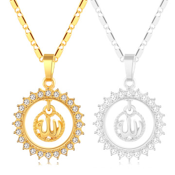 Shangjie oem collier Mid-East Africa Collier unique pendentif pendentif collier classique gold collier allah